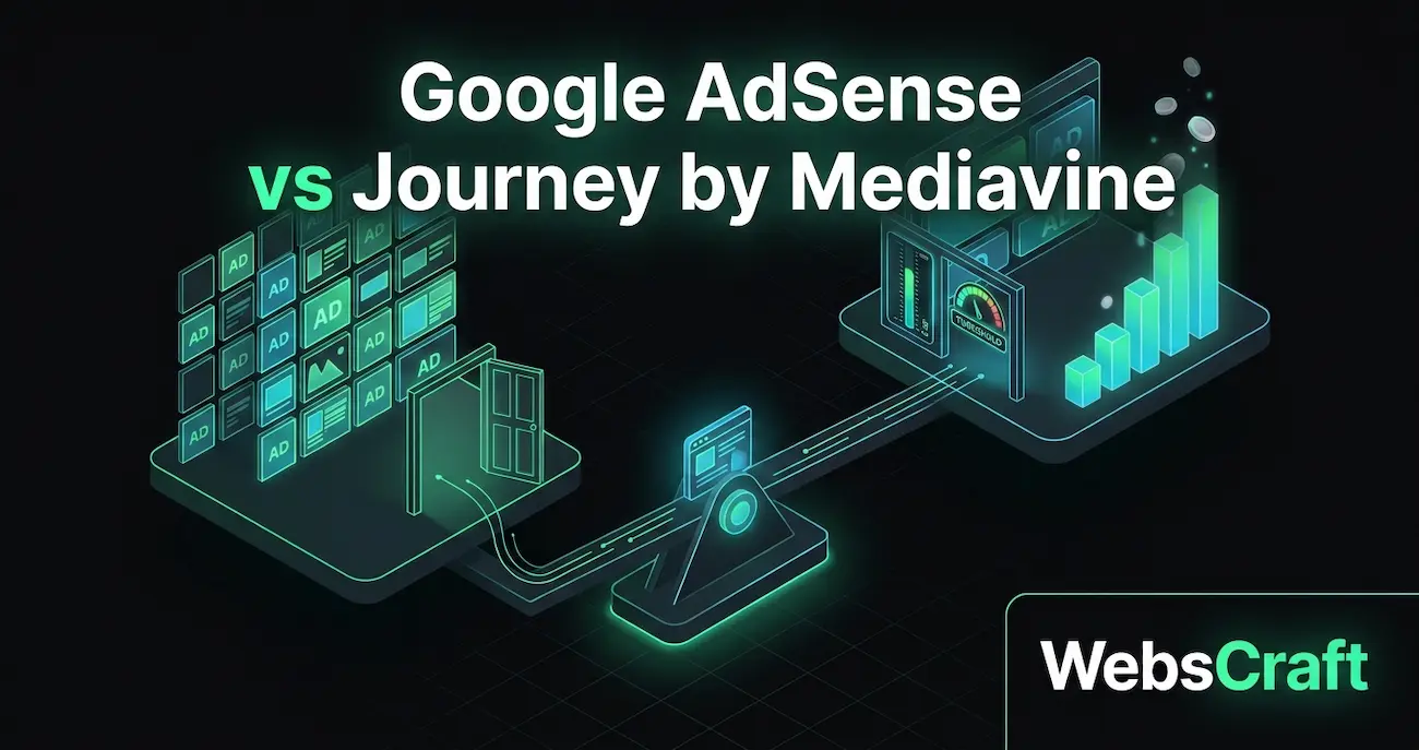 Google AdSense vs Journey by Mediavine  що обрати для свого сайту
