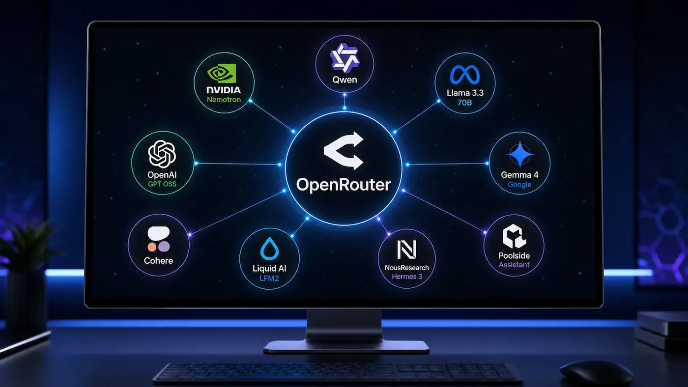 Безкоштовні моделі OpenRouter