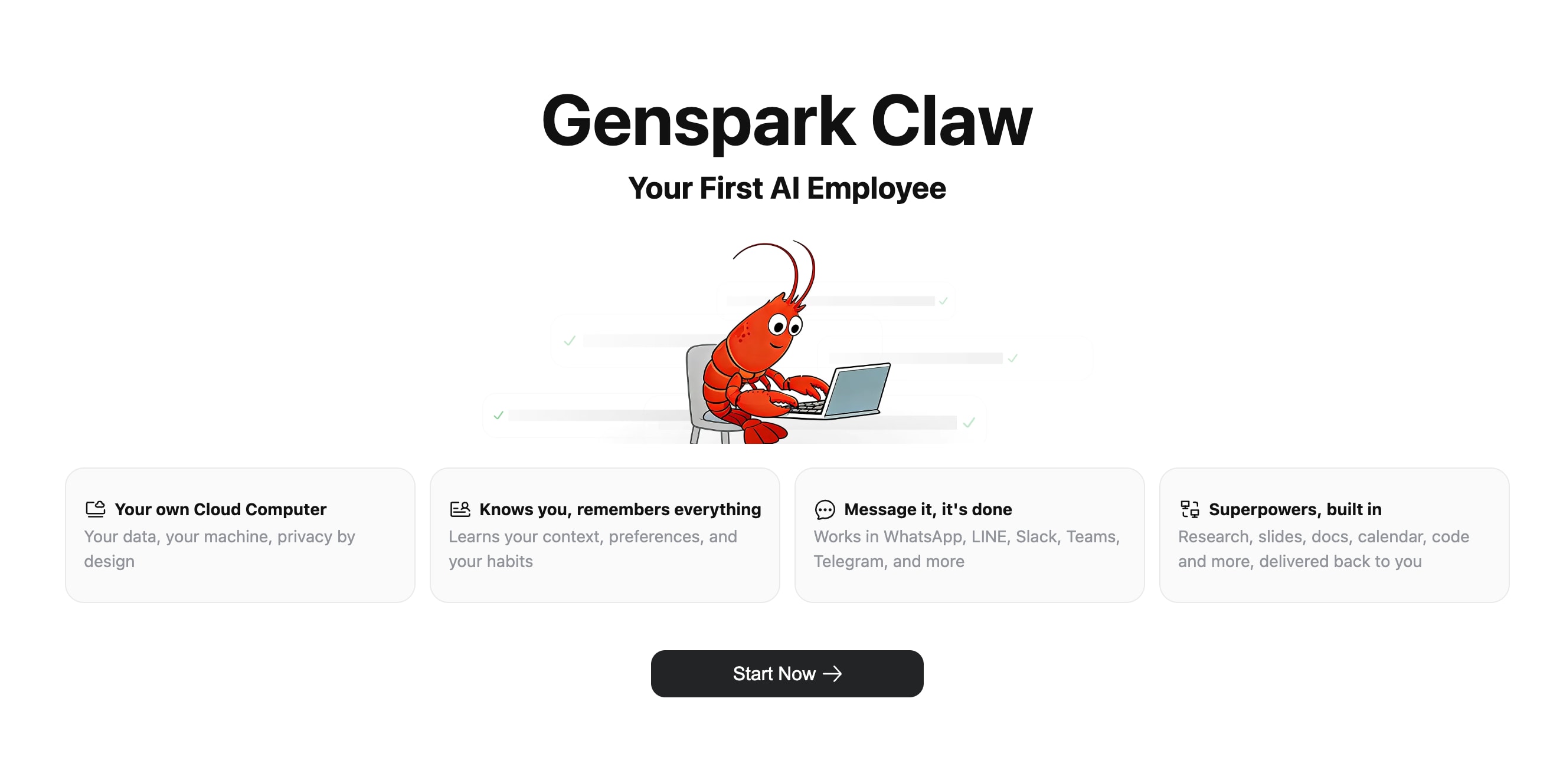 Genspark Claw y Workspace 4.0: el primer empleado de IA